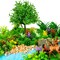 91pcs Model Trees Mixed Miniature Trees Model Train Scenery Fairy Garden Trees Diorama Trees Artificial Wargame Trees Model Railroad Scenery Diorama Supplies for DIY Scenery Landscape